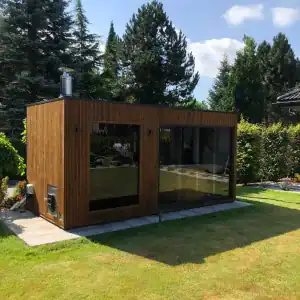Sauna Thermo Premium cu izolatie Sauna cu hidromasaj