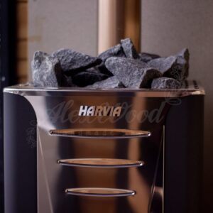Sauna cu incalzitor Harvia cu piatra vulcanica