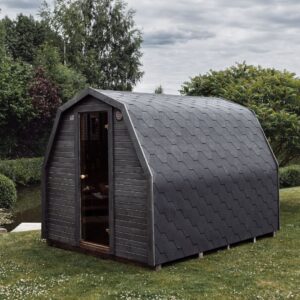 Sauna IGLU pentru 4 persoane cu zona de relaxare