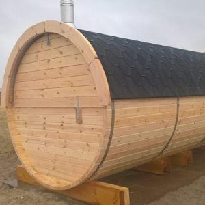 Sauna butoi cu benzi de strangere din otel inoxidabil pentru etanseitate