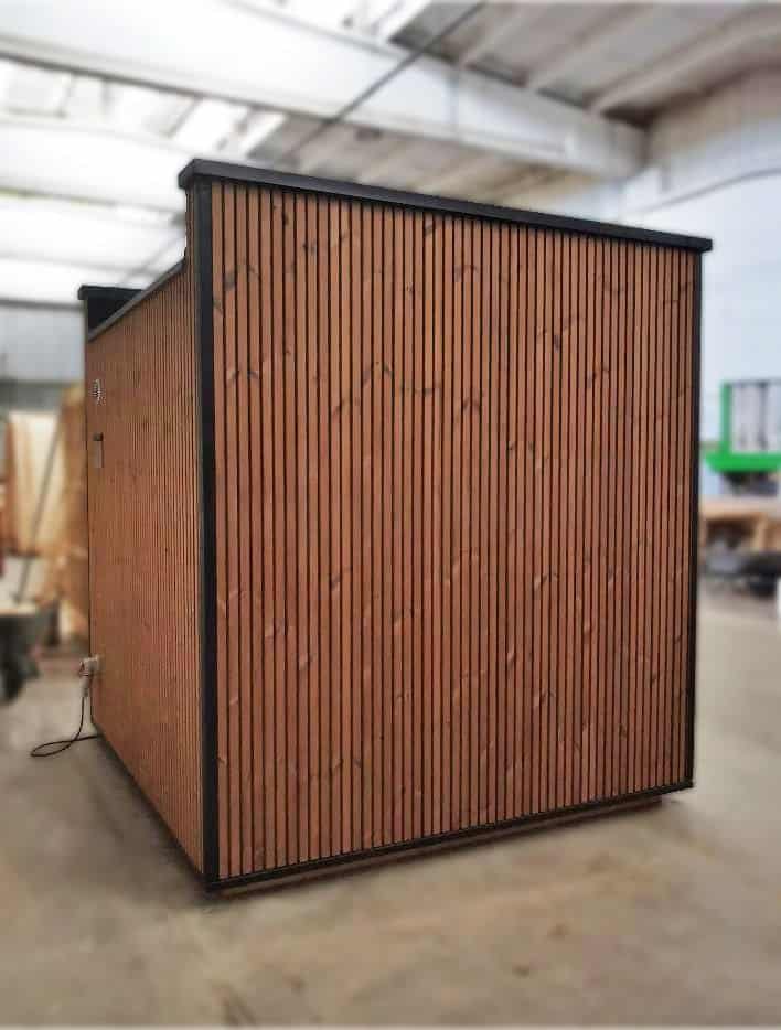 Sauna Moderna de Lux din Thermowood pentru gradina sau cabana