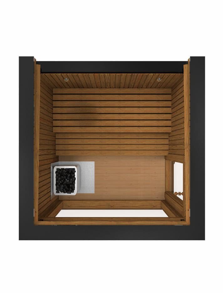 Sauna Moderna de Lux cu structura termoizolata pentru utilizare pe tot parcursul anului