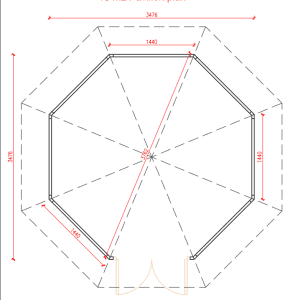 Plan schita Pavilion 10 mp