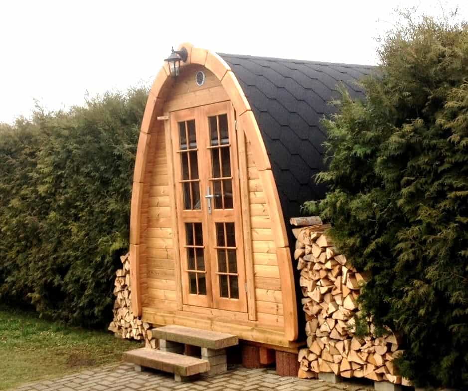Sauna pod termoizolata pentru gradina sau cabane