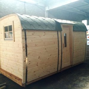 Bus de camping 2.3x3.5m cu ferestre termopan fata si spate