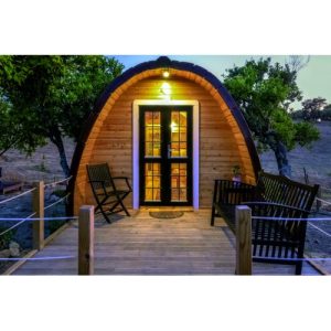 Casuta camping izolata de lux 3.0 m x 6.6 m