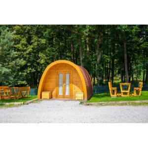 Casuta camping izolata de lux 3.0 m x 4.8 m
