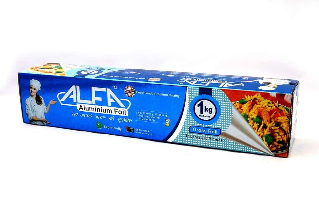 1 kg gross aluminium foil roll