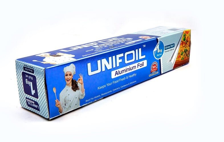1 kg gross aluminium foil roll