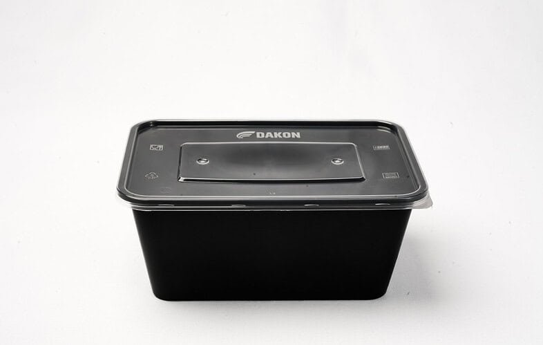 1000 ml disposable plastic food container