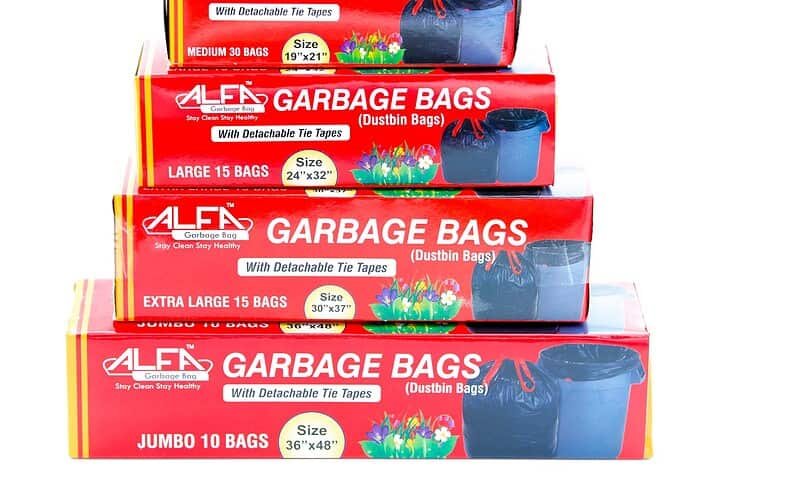 17 x 19 garbage bag