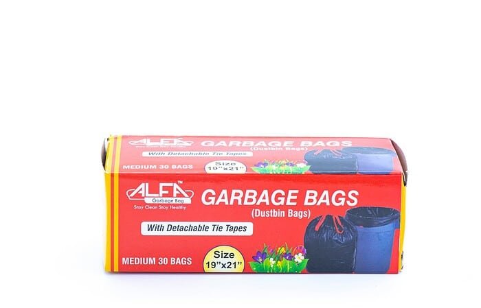 19 x 21 garbage bag