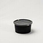 250 ml disposable plastic food container