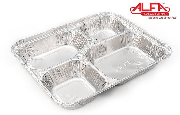 4cp disposable aluminium foil container