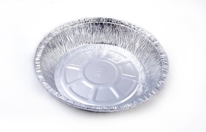 6 inch disposable aluminium foil container