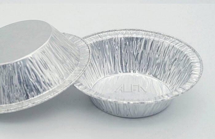 70 ml disposable aluminium foil container