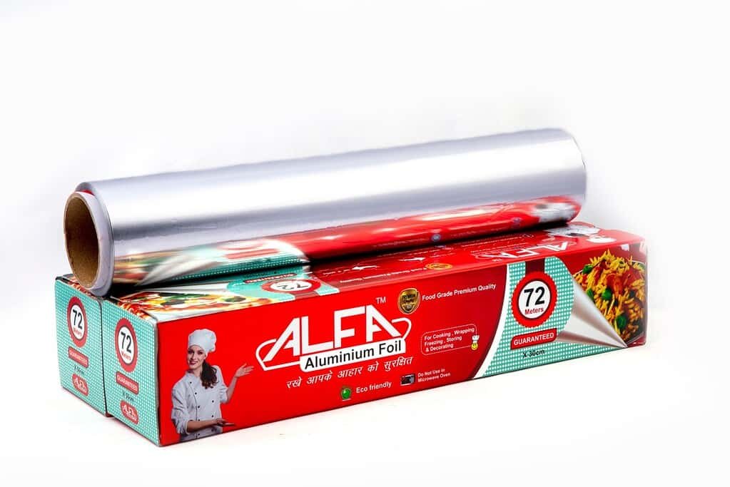 75 meters aluminium foil roll