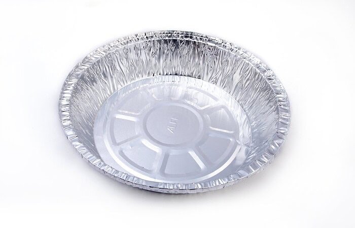 7 inch disposable aluminium foil container