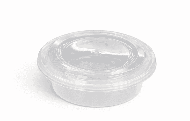 Alfa Foil Round Plastic Food Container for DAKON RO 32.