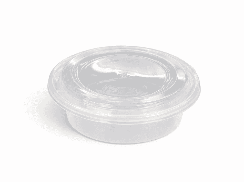 Alfa Foil Round Plastic Food Container for DAKON RO 32.