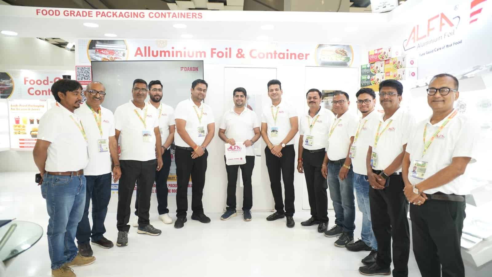 Alfa Foil Containers - Food grade aluminum foil packaging solutions for various industries.