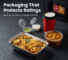Best food packaging for Zomato Swiggy delivery — aluminium foil containers and plastic round containers for Indian restaurant orders