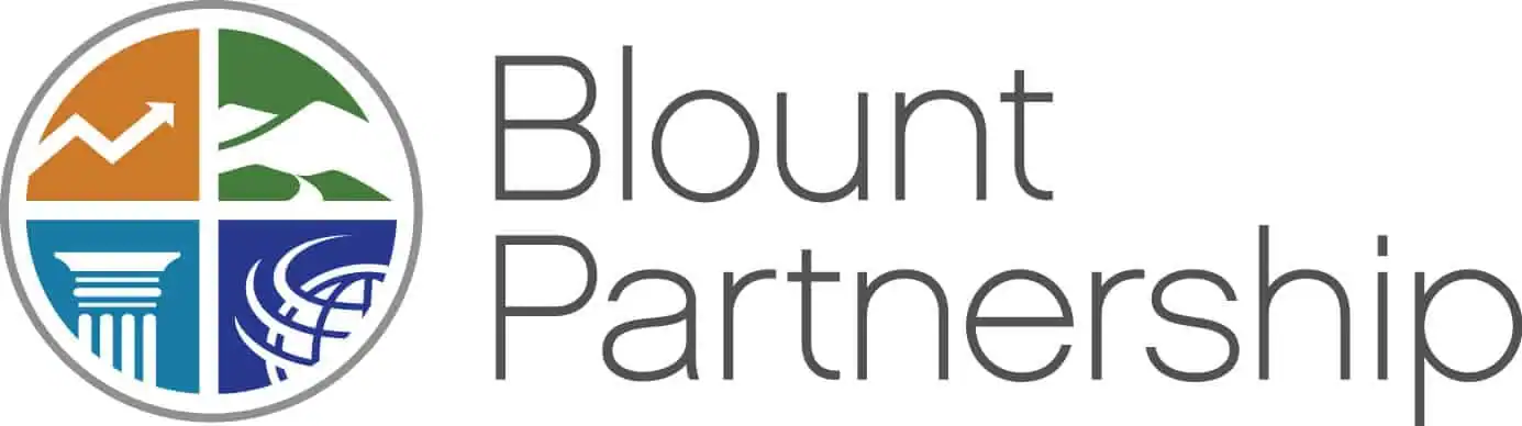 Blount Partnership logo representing local business support and economic growth.