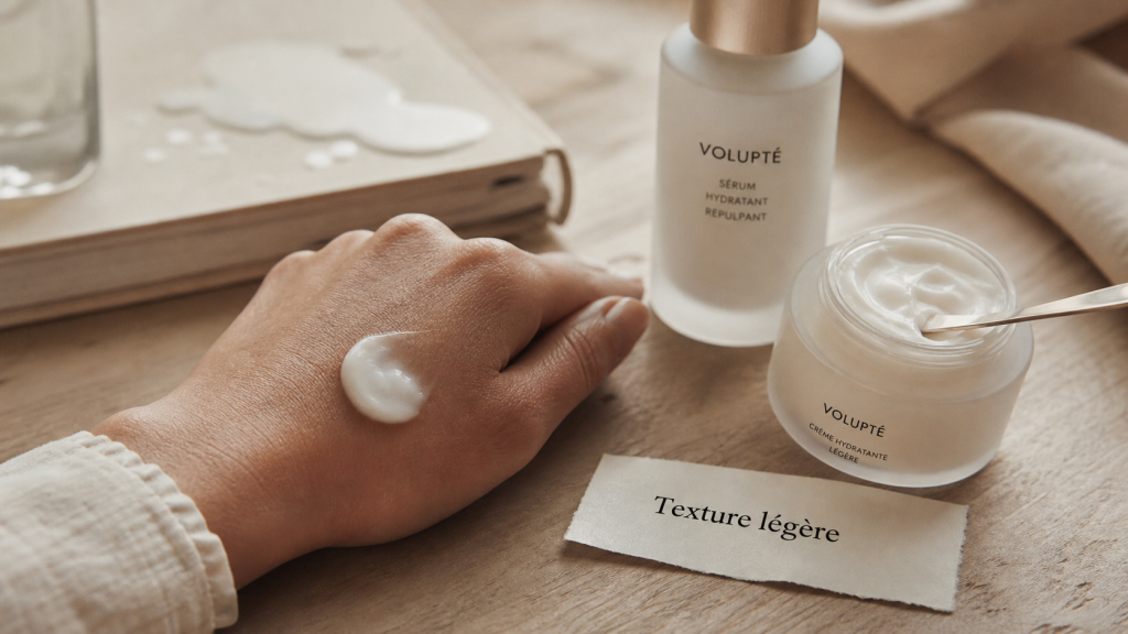 Crème hydratante légère : la texture qui hydrate sans alourdir la peau