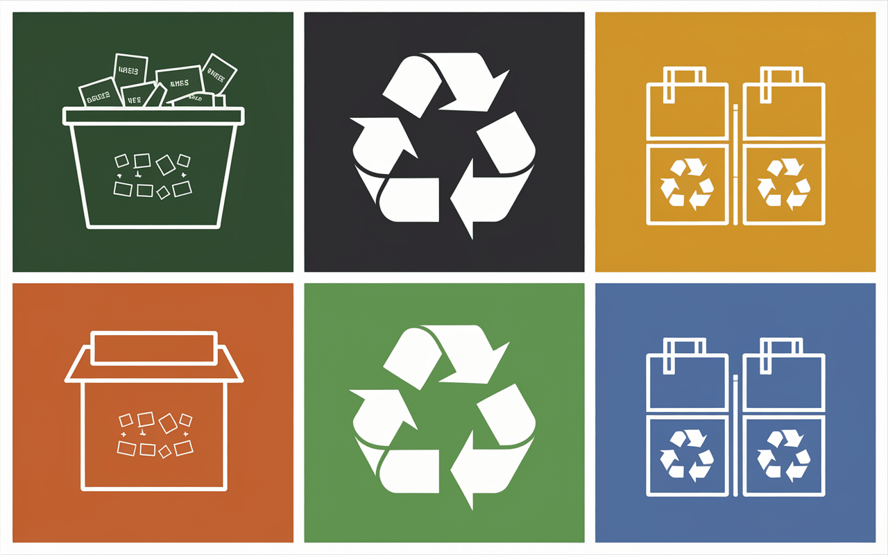 Infographie déchets acceptés refusés déchetterie Verdun