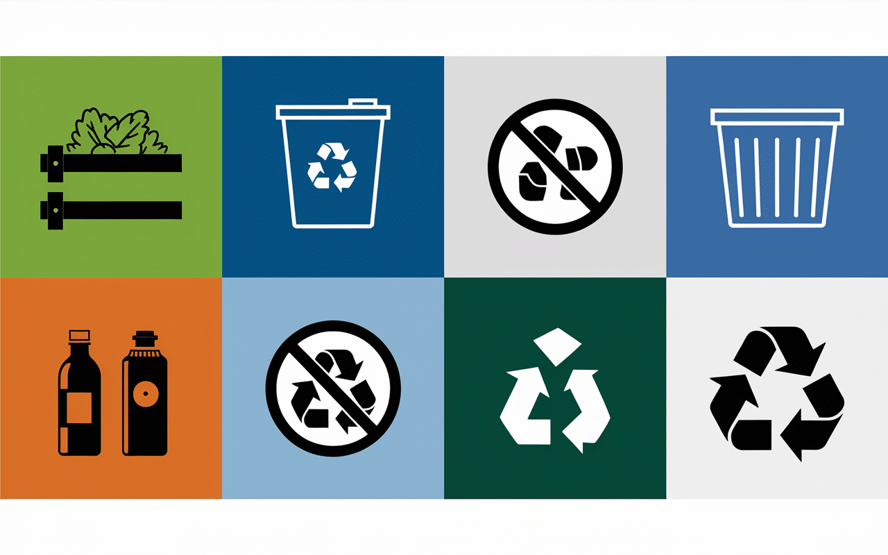 Tri et recyclage déchets acceptés à la déchetterie Haguenau