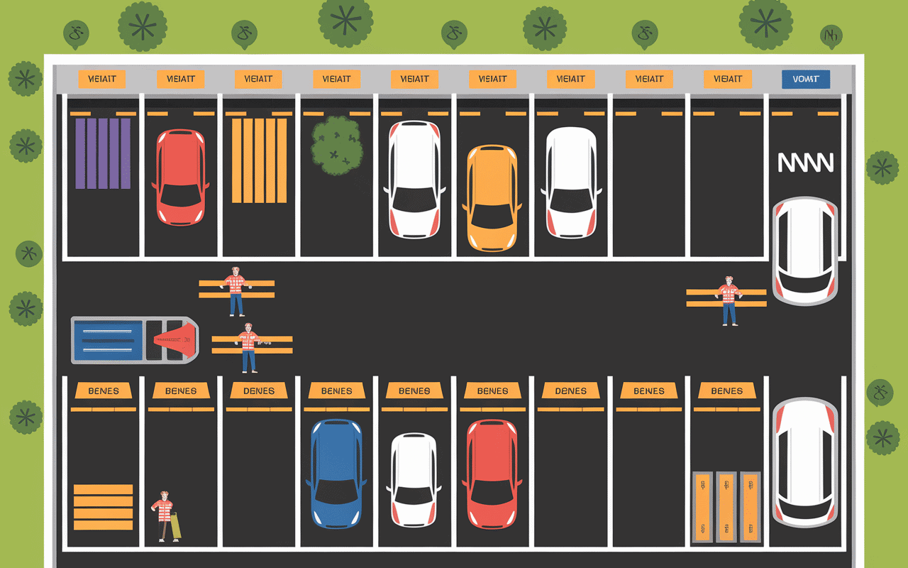 Plan organisation déchetterie Coublevie