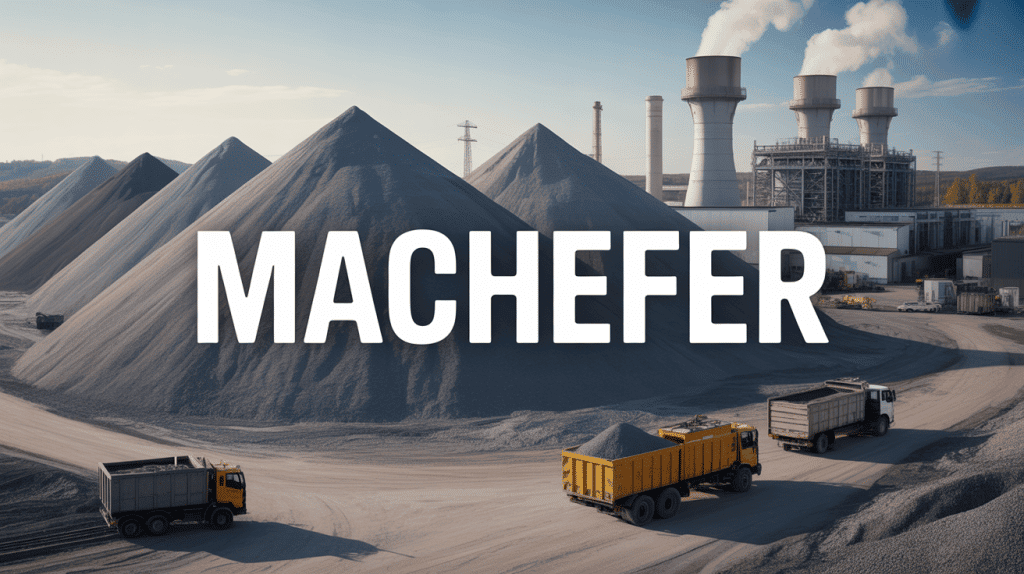 vue industrielle de machefere avec centrale électrique