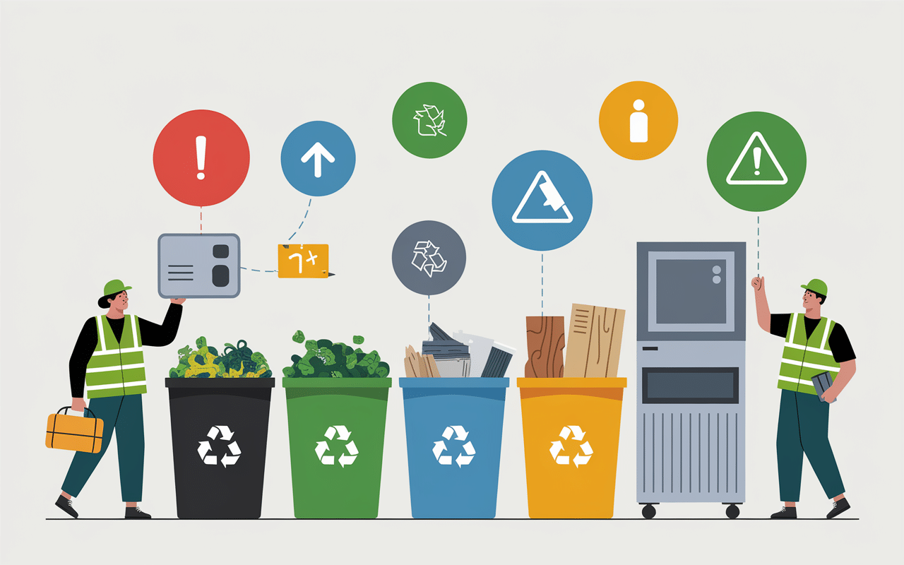 Consignes tri déchetterie Longuenesse