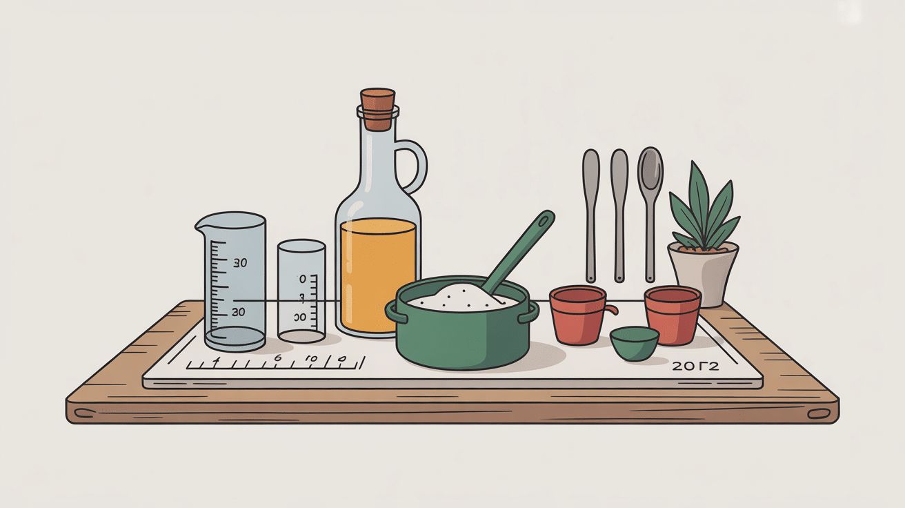 dosage mélange bicarbonate de soude et vinaigre blanc pour désherber vue mesure