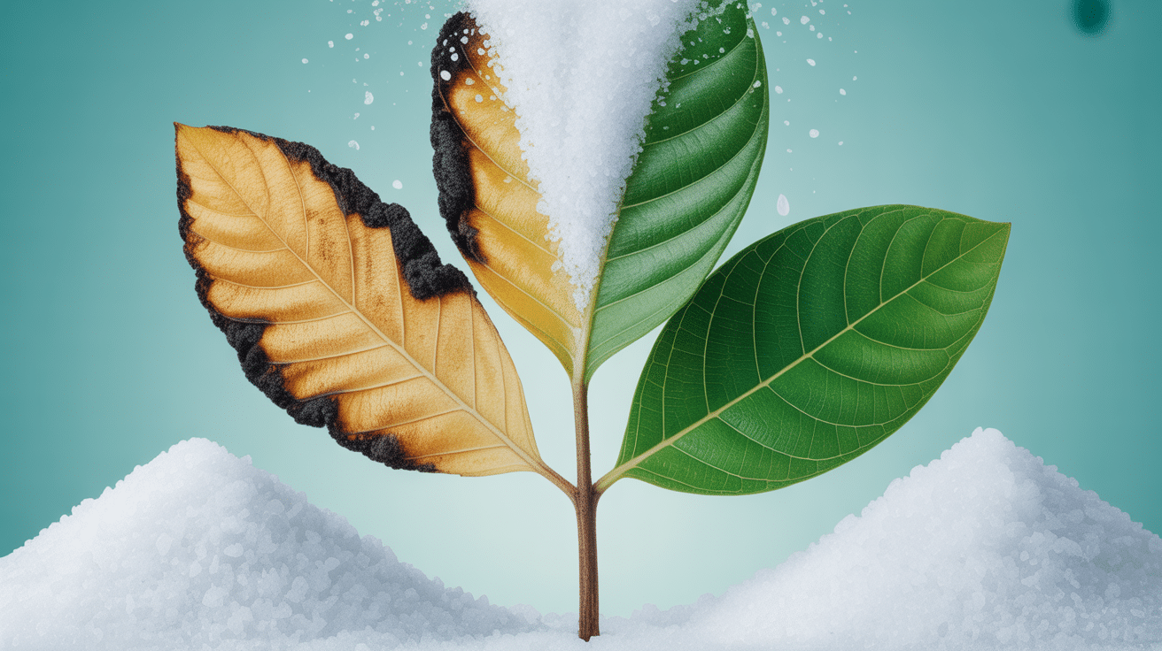 le sel d oseille est il dangereux pour les plantes feuilles brûlées