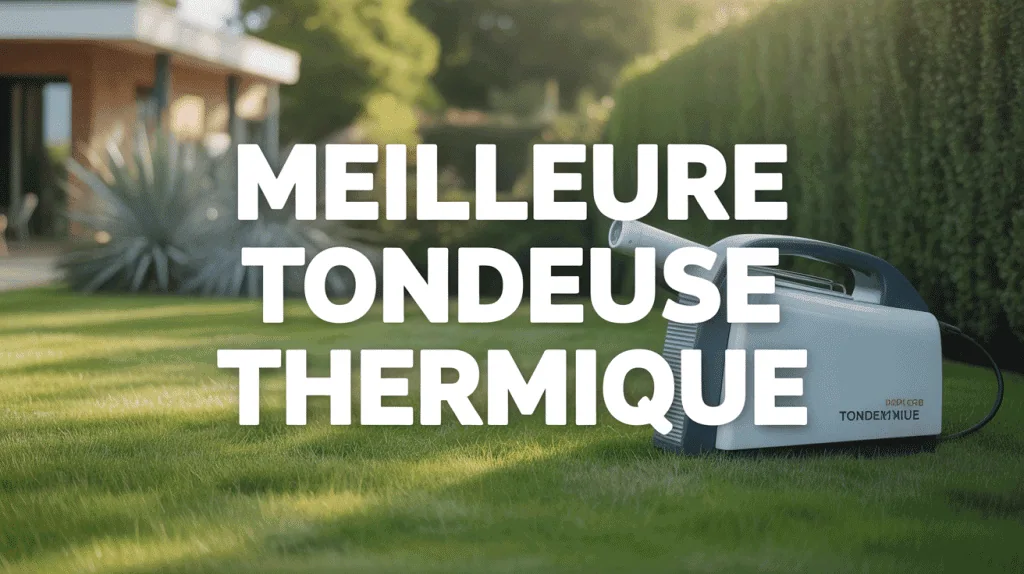 meilleur tondeuse thermique pelouse verte