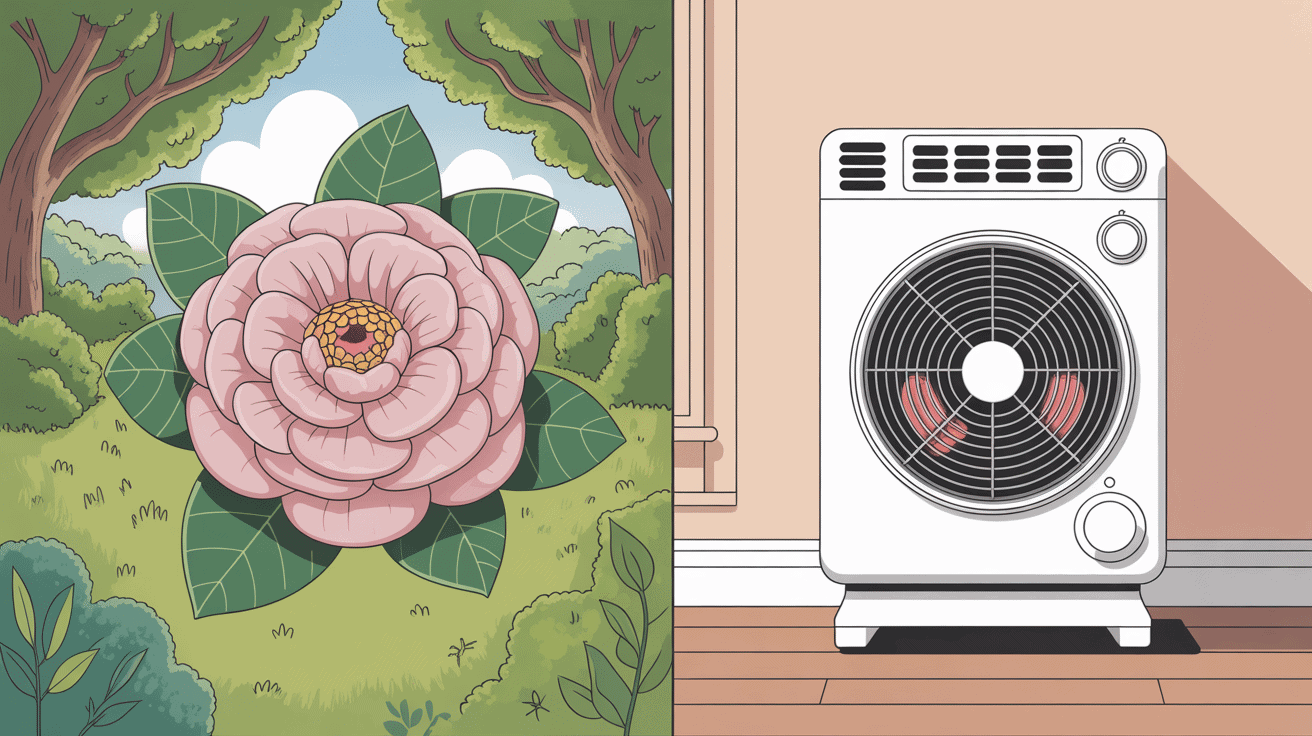 Peut on garder un camelia à l'intérieur illustration environnement idéal