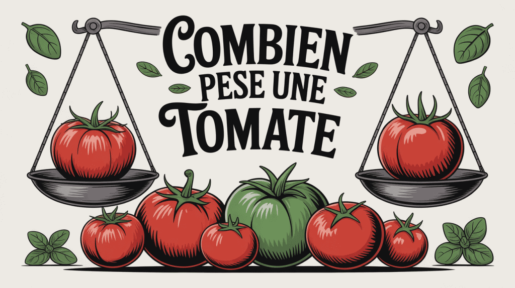 différentes tomates sur balance vintage poids tomate
