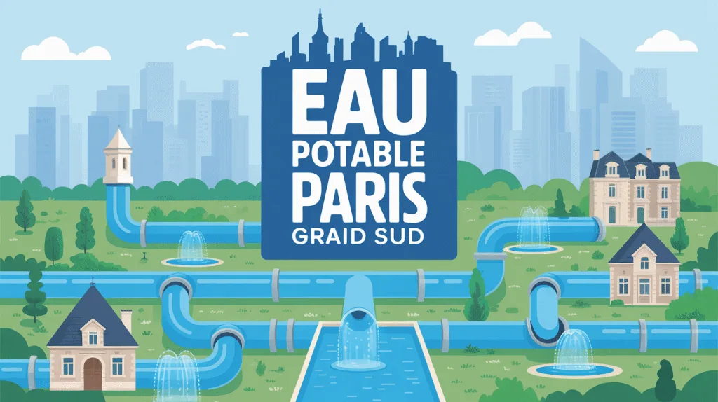 Réseau eaux Grand Paris Sud urbain
