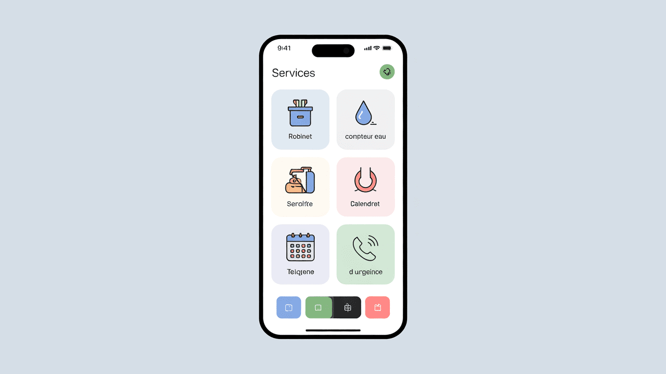 Application services eaux Grand Paris Sud