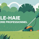 taille haie à batterie professionnel coupe haie verte