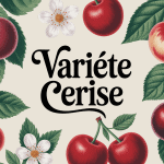 Assortiment de variété cerise illustré