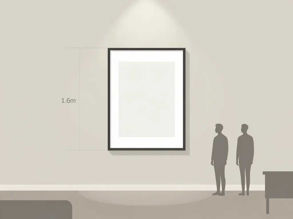 Diagramme conceptuel a quelle hauteur accrocher un tableau