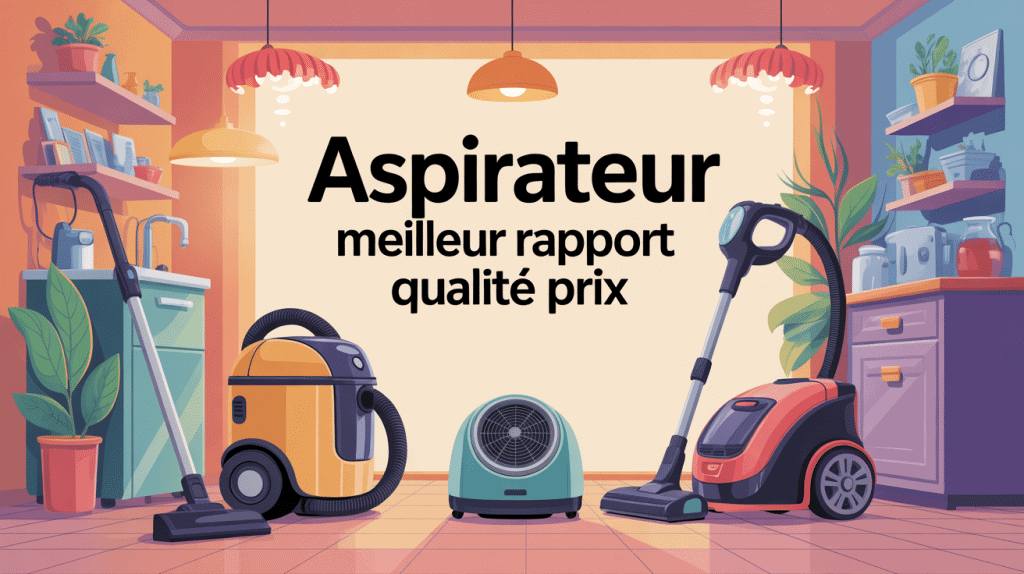 aspirateur meilleur qualité prix divers modèles illustration