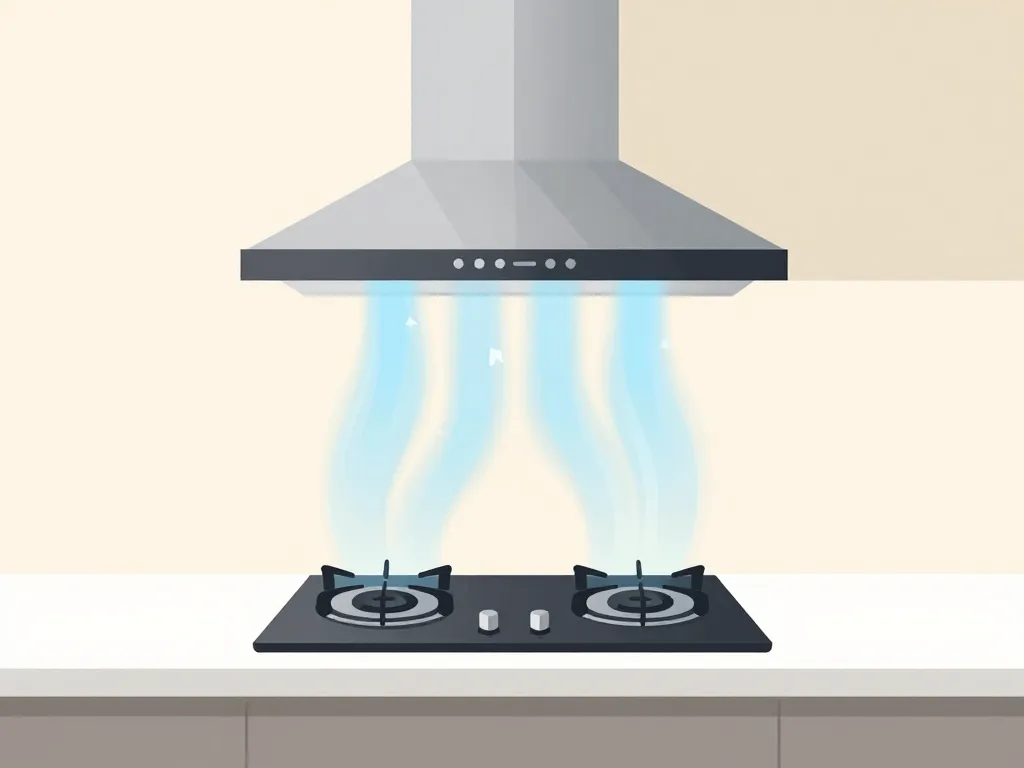 hotte intégrée plan de travail avis diagramme technique