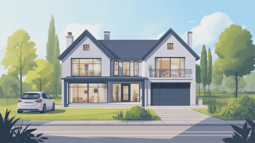 idee plan maison image architecturale moderne