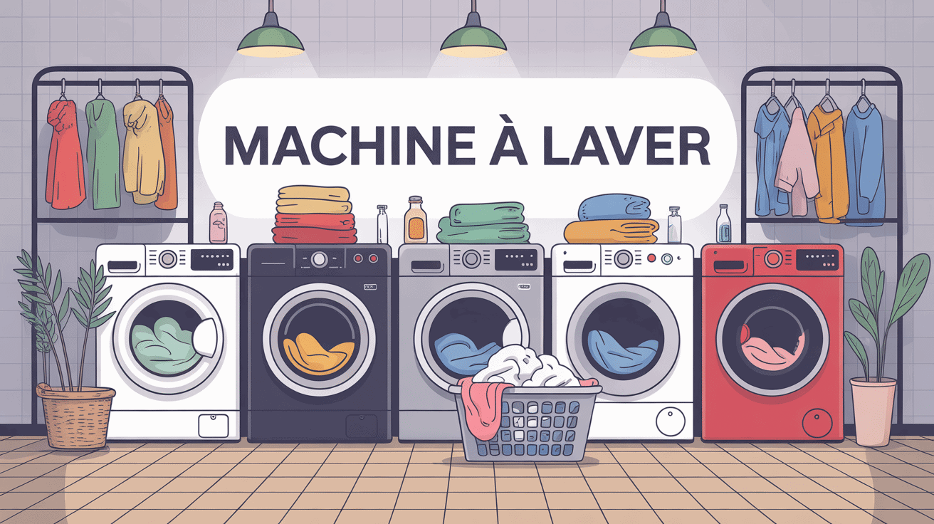 machine à laver comment choisir dans une buanderie moderne
