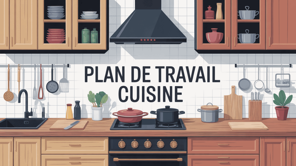 Meilleur plan de travail cuisine en matériaux variés