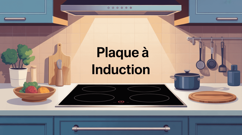 plaque induction comment choisir illustration cuisine moderne