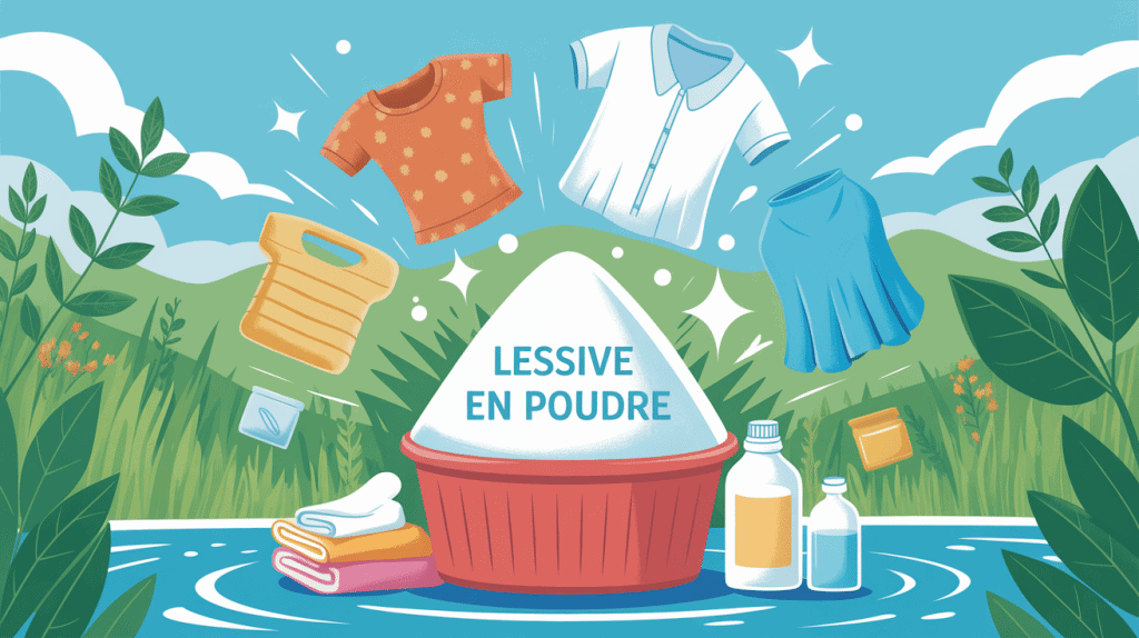 illustration quelle est la meilleure lessive en poudre guide